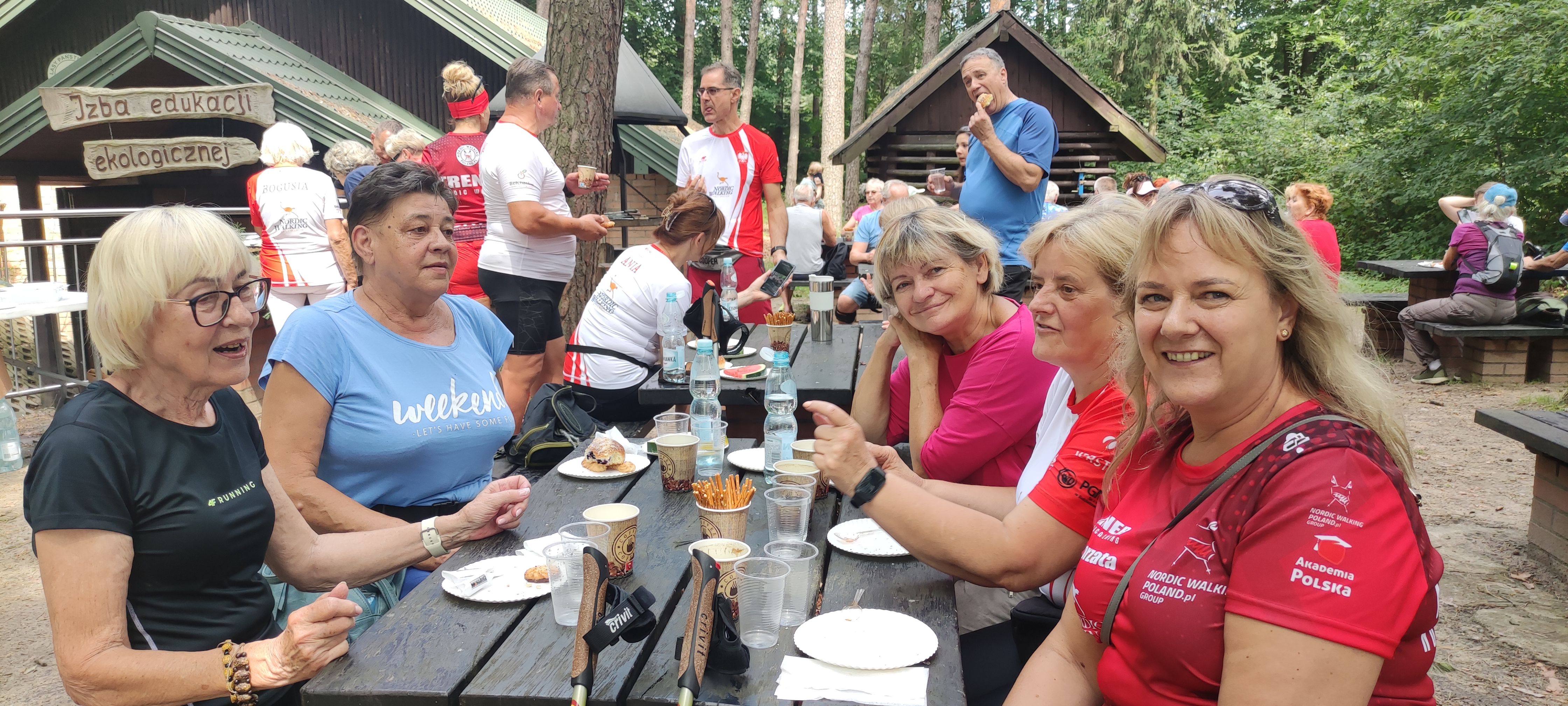 Zdjęcie ze Szkółki Leśnej Borowiny - po marszu